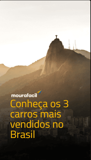 Conheça os 3 carros mais vendidos no Brasil
