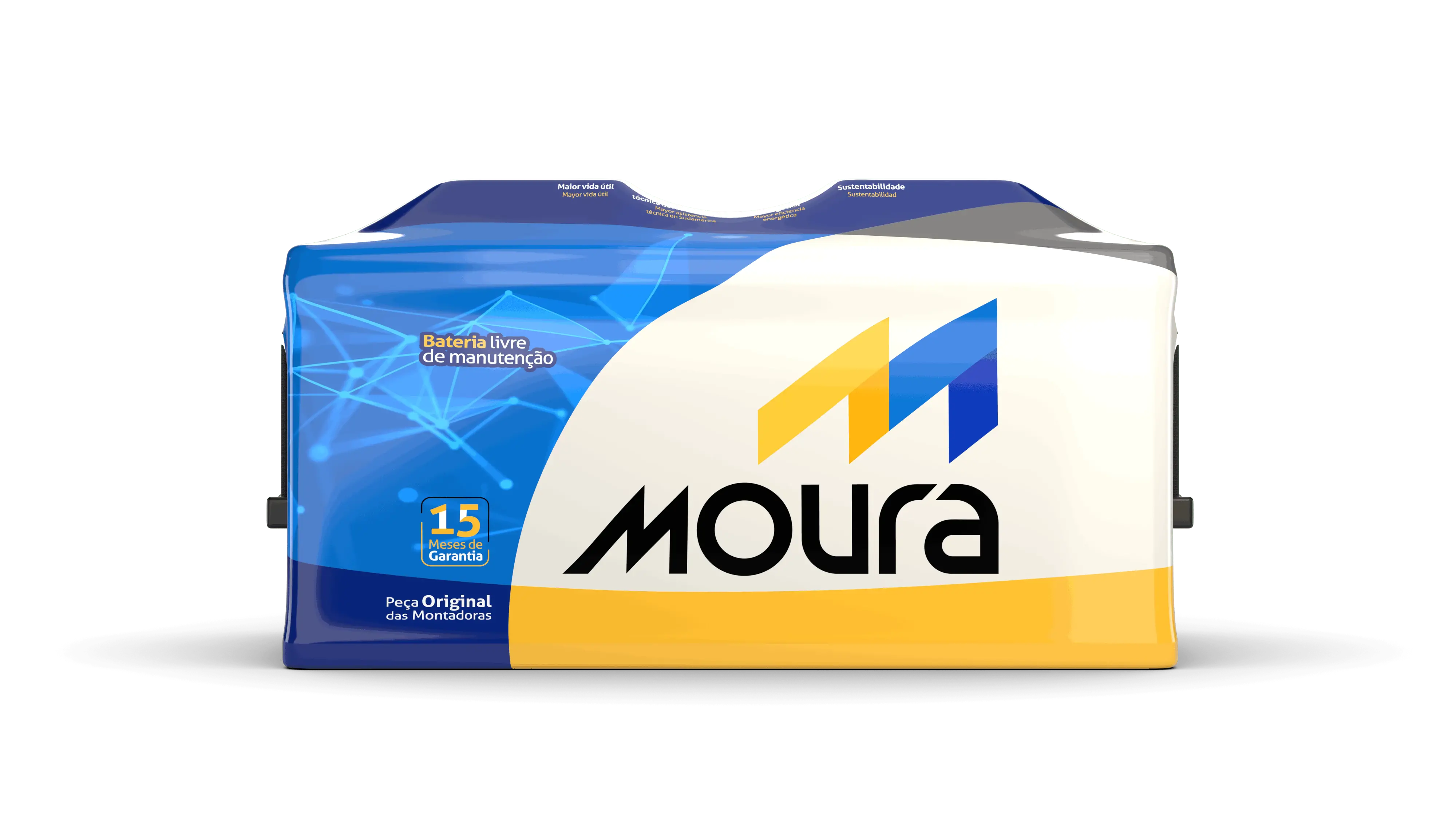 Bateria Moura da linha pesada para caminhões