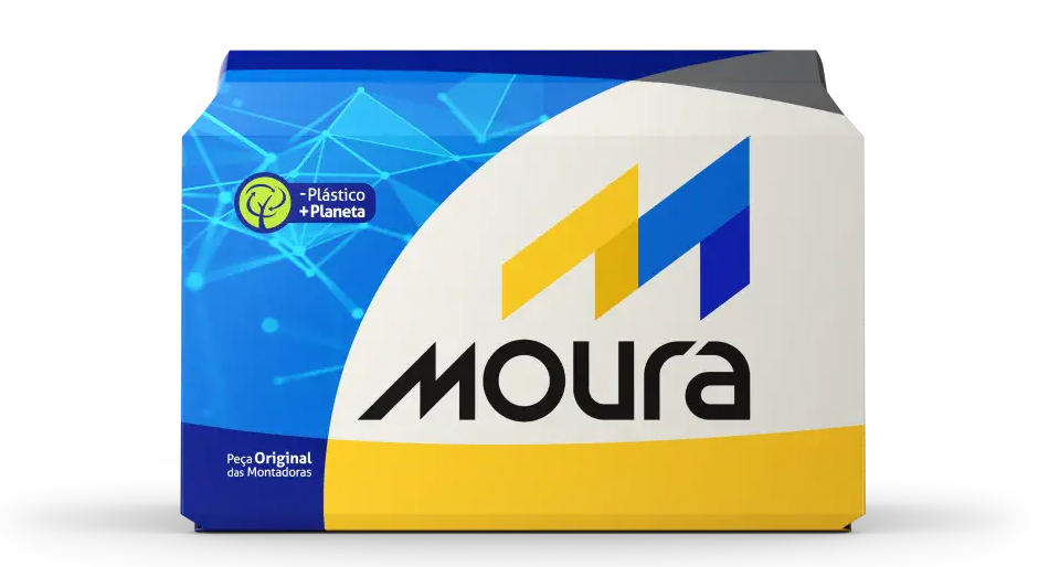 Bateria Moura da linha automotiva