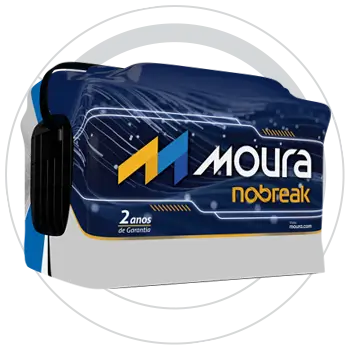 Bateria da linha Moura Nobreak